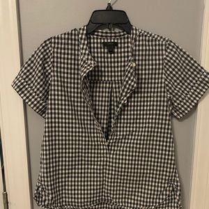 J-Crew 3/4 Button Blouse. Size 2